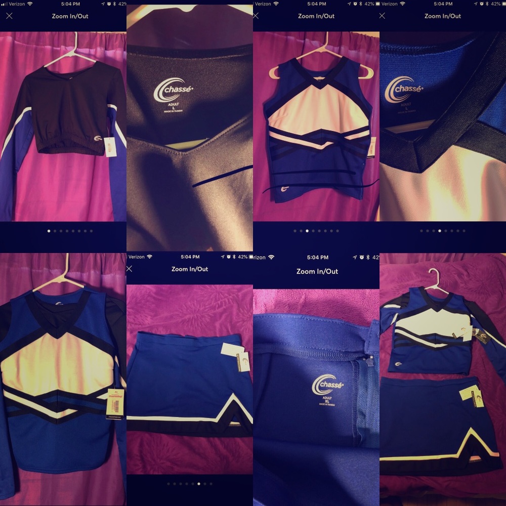 Cheerleading uniform